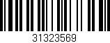 Código de barras (EAN, GTIN, SKU, ISBN): '31323569'