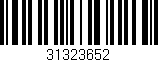 Código de barras (EAN, GTIN, SKU, ISBN): '31323652'