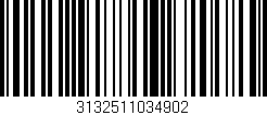 Código de barras (EAN, GTIN, SKU, ISBN): '3132511034902'