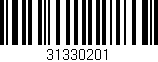 Código de barras (EAN, GTIN, SKU, ISBN): '31330201'