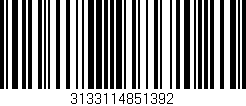Código de barras (EAN, GTIN, SKU, ISBN): '3133114851392'