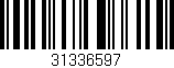 Código de barras (EAN, GTIN, SKU, ISBN): '31336597'