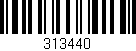 Código de barras (EAN, GTIN, SKU, ISBN): '313440'