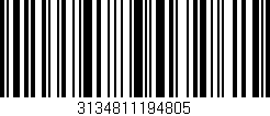 Código de barras (EAN, GTIN, SKU, ISBN): '3134811194805'