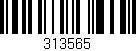 Código de barras (EAN, GTIN, SKU, ISBN): '313565'