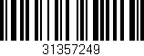 Código de barras (EAN, GTIN, SKU, ISBN): '31357249'