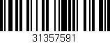 Código de barras (EAN, GTIN, SKU, ISBN): '31357591'