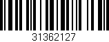 Código de barras (EAN, GTIN, SKU, ISBN): '31362127'