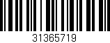 Código de barras (EAN, GTIN, SKU, ISBN): '31365719'