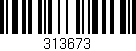 Código de barras (EAN, GTIN, SKU, ISBN): '313673'