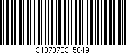 Código de barras (EAN, GTIN, SKU, ISBN): '3137370315049'