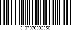 Código de barras (EAN, GTIN, SKU, ISBN): '3137370332350'