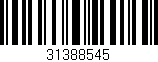 Código de barras (EAN, GTIN, SKU, ISBN): '31388545'