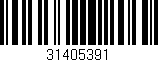 Código de barras (EAN, GTIN, SKU, ISBN): '31405391'
