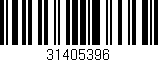 Código de barras (EAN, GTIN, SKU, ISBN): '31405396'