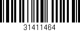 Código de barras (EAN, GTIN, SKU, ISBN): '31411464'
