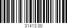 Código de barras (EAN, GTIN, SKU, ISBN): '31413.00'