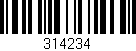 Código de barras (EAN, GTIN, SKU, ISBN): '314234'