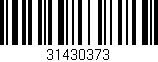 Código de barras (EAN, GTIN, SKU, ISBN): '31430373'