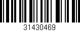 Código de barras (EAN, GTIN, SKU, ISBN): '31430469'
