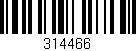 Código de barras (EAN, GTIN, SKU, ISBN): '314466'