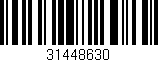 Código de barras (EAN, GTIN, SKU, ISBN): '31448630'