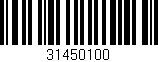 Código de barras (EAN, GTIN, SKU, ISBN): '31450100'