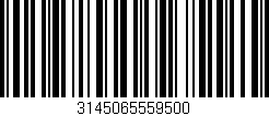 Código de barras (EAN, GTIN, SKU, ISBN): '3145065559500'