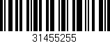 Código de barras (EAN, GTIN, SKU, ISBN): '31455255'