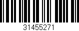 Código de barras (EAN, GTIN, SKU, ISBN): '31455271'