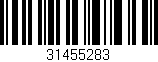 Código de barras (EAN, GTIN, SKU, ISBN): '31455283'