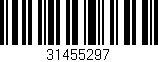 Código de barras (EAN, GTIN, SKU, ISBN): '31455297'