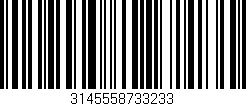 Código de barras (EAN, GTIN, SKU, ISBN): '3145558733233'