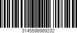 Código de barras (EAN, GTIN, SKU, ISBN): '3145598989232'
