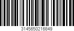 Código de barras (EAN, GTIN, SKU, ISBN): '3145650216849'