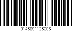 Código de barras (EAN, GTIN, SKU, ISBN): '3145891125306'