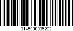 Código de barras (EAN, GTIN, SKU, ISBN): '3145998895232'