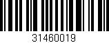 Código de barras (EAN, GTIN, SKU, ISBN): '31460019'