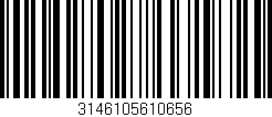 Código de barras (EAN, GTIN, SKU, ISBN): '3146105610656'