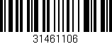 Código de barras (EAN, GTIN, SKU, ISBN): '31461106'