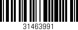 Código de barras (EAN, GTIN, SKU, ISBN): '31463991'