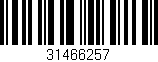Código de barras (EAN, GTIN, SKU, ISBN): '31466257'