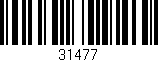 Código de barras (EAN, GTIN, SKU, ISBN): '31477'