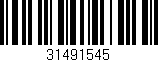Código de barras (EAN, GTIN, SKU, ISBN): '31491545'
