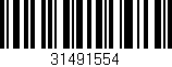Código de barras (EAN, GTIN, SKU, ISBN): '31491554'