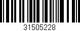 Código de barras (EAN, GTIN, SKU, ISBN): '31505228'