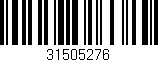 Código de barras (EAN, GTIN, SKU, ISBN): '31505276'