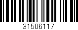 Código de barras (EAN, GTIN, SKU, ISBN): '31506117'
