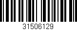 Código de barras (EAN, GTIN, SKU, ISBN): '31506129'
