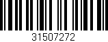 Código de barras (EAN, GTIN, SKU, ISBN): '31507272'